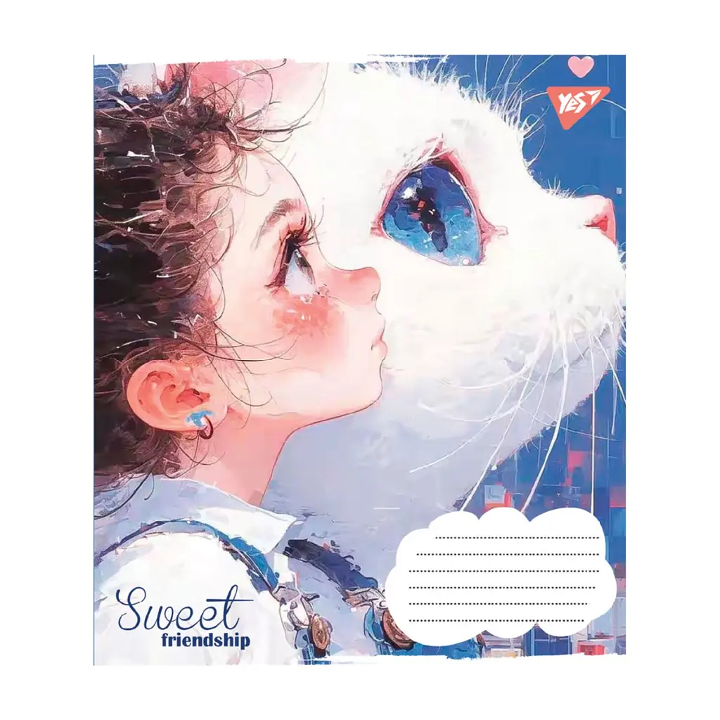 Зошит Yes Sweet Friendship А5 12 аркушів лінія (767862), в асортименті - фото 5