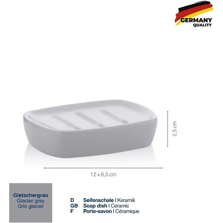 Мильниця Kela Landora 12.5х8.5х2.5 см льодовиково-сіра (20405) - фото 2