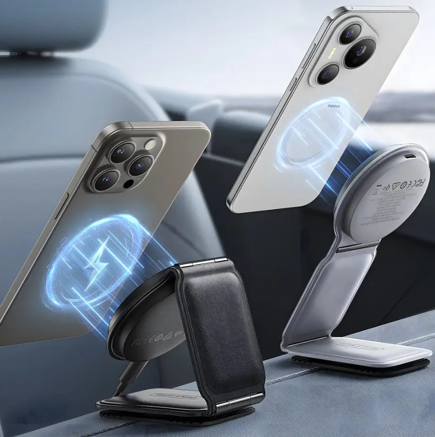 Бездротове авто зарядне тримач Baseus PrimeTrip C02 Mega Magnetic C40169003111-00 - фото 6