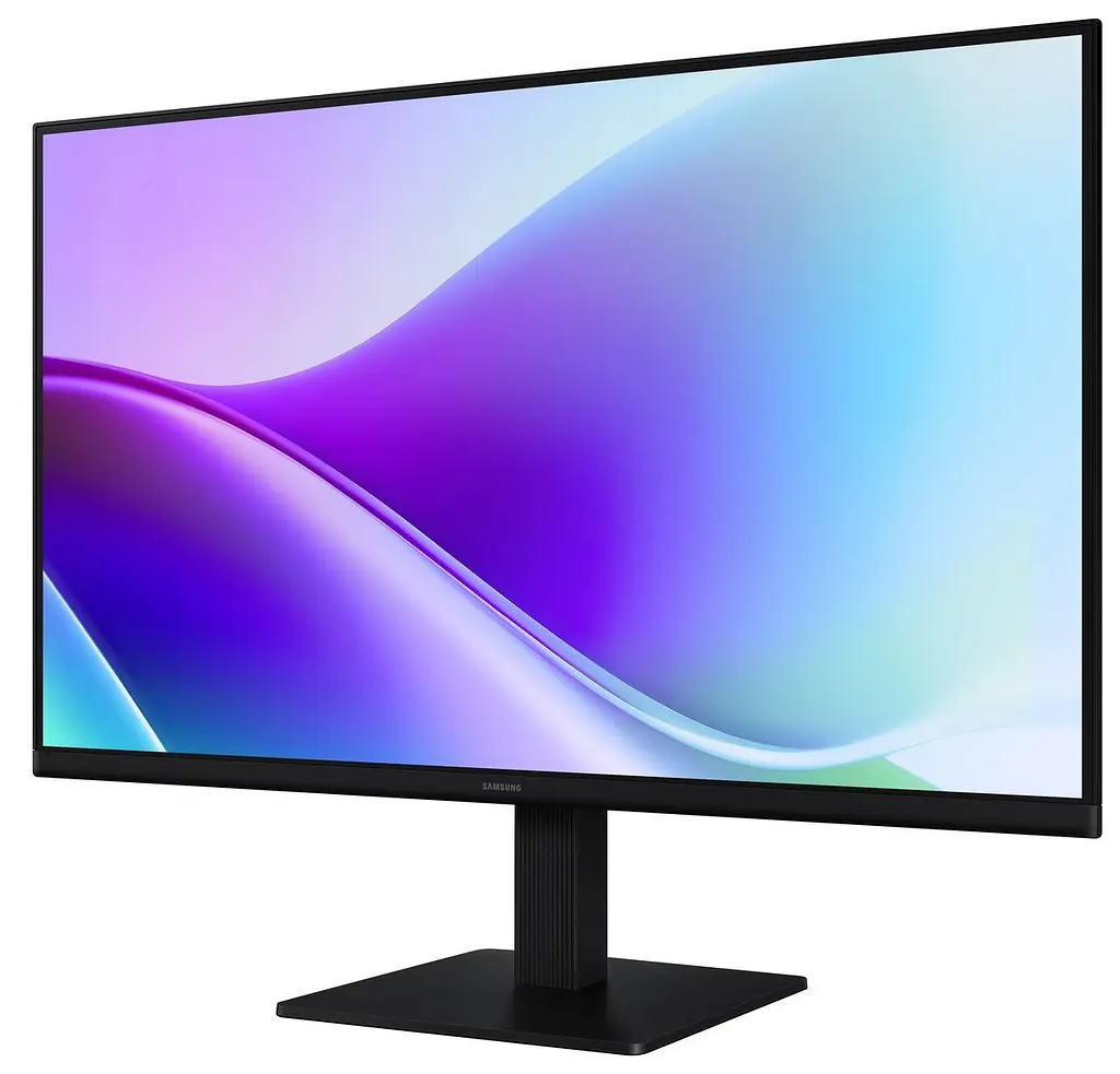 Монiтор Samsung 27" Essential S3 LS27F320 (LS27F320GAIXUA) IPS Black 120Hz - фото 2