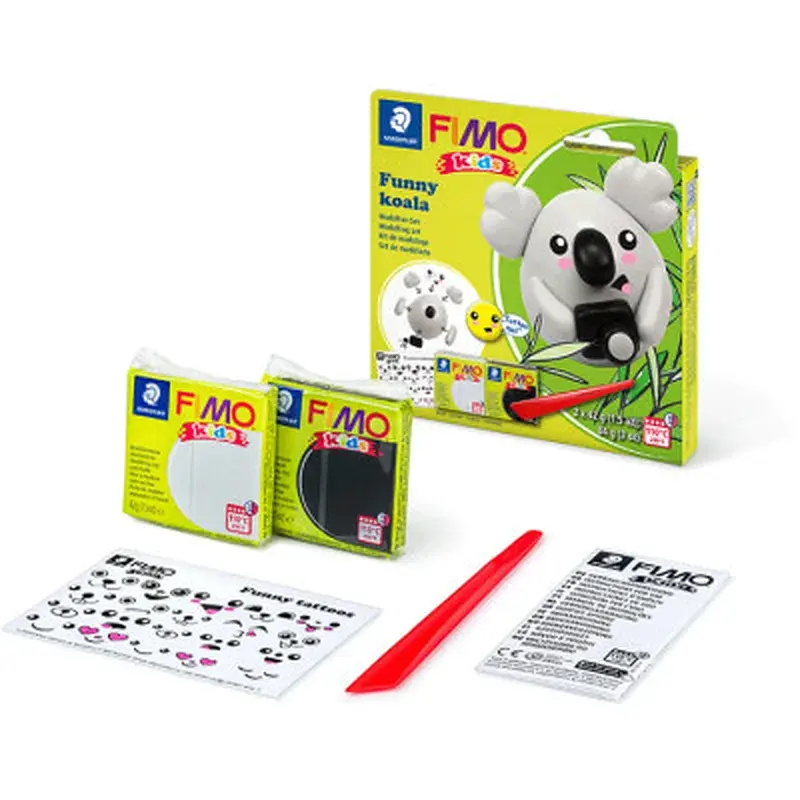 Набір для творчості Fimo Kids Коала 2 кольори х 42 г (4007817078716) - фото 2