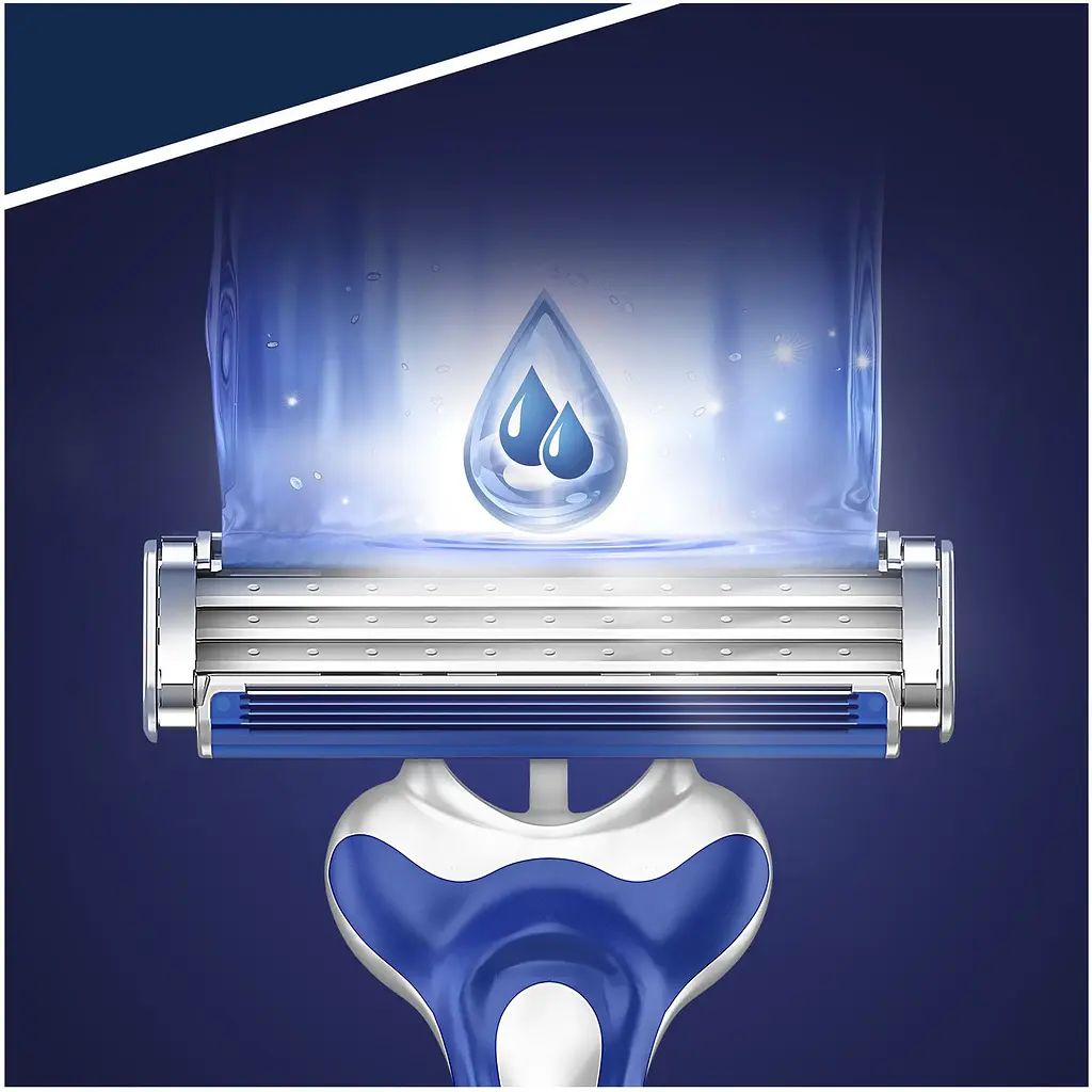 Одноразові станки для гоління чоловічі Gillette Blue 3 Comfort, 8 шт. - фото 6