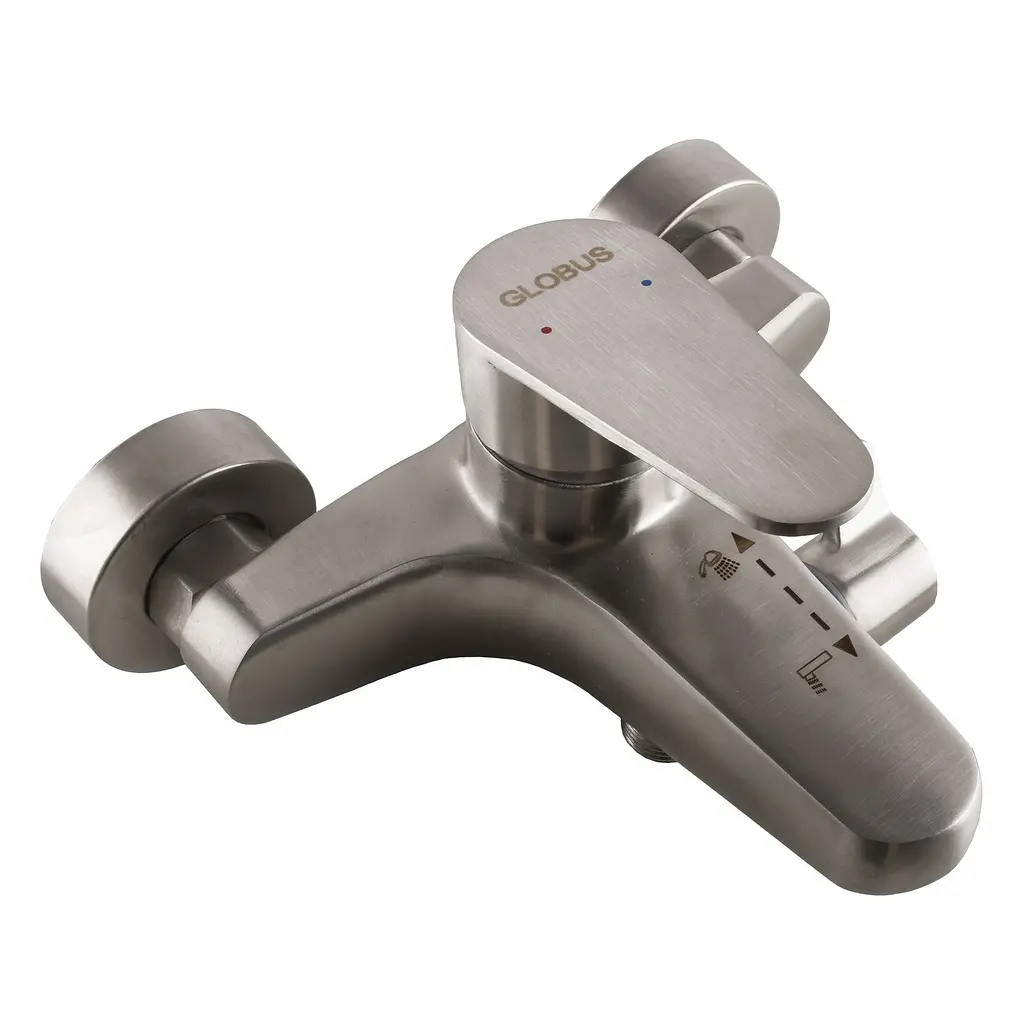 Змішувач для ванни Globus Lux Main SM-102N Нержавіюча сталь - фото 2