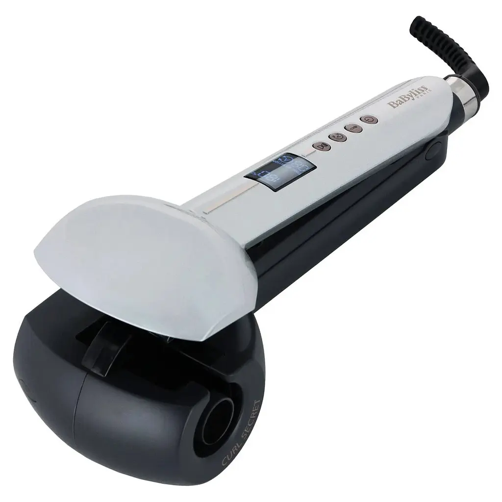 Щипцы для завивки автоматические BaByliss C1600E серый - фото 2