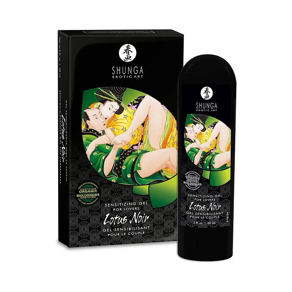 Возбуждающий гель для пар, 60 мл. Shunga Lotus Noir - фото 2
