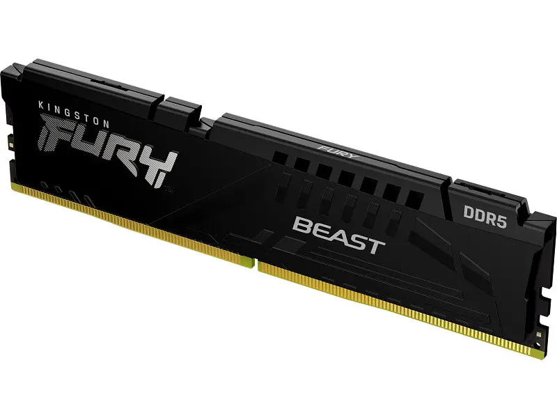 Пам'ять для настільних комп'ютерів Kingston Fury DDR5 16GB 6000MHz Beast Black (KF560C30BBE-16) - фото 2
