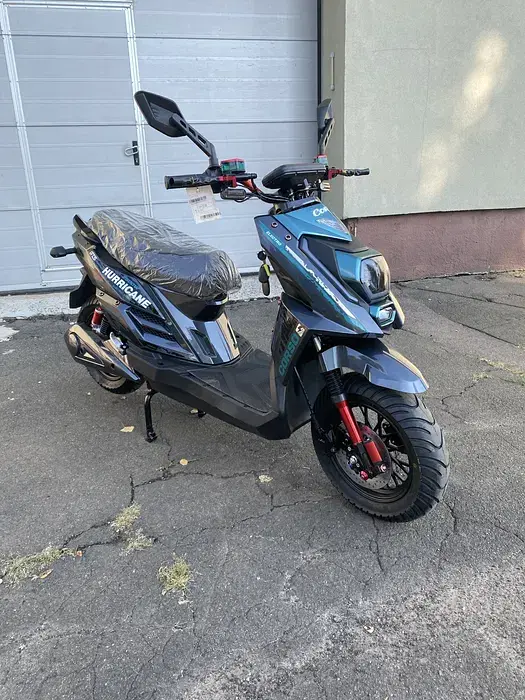 Електроскутер Двомісний Corso Hurricane (2500W 72V/40Ah) Зелений - фото 4