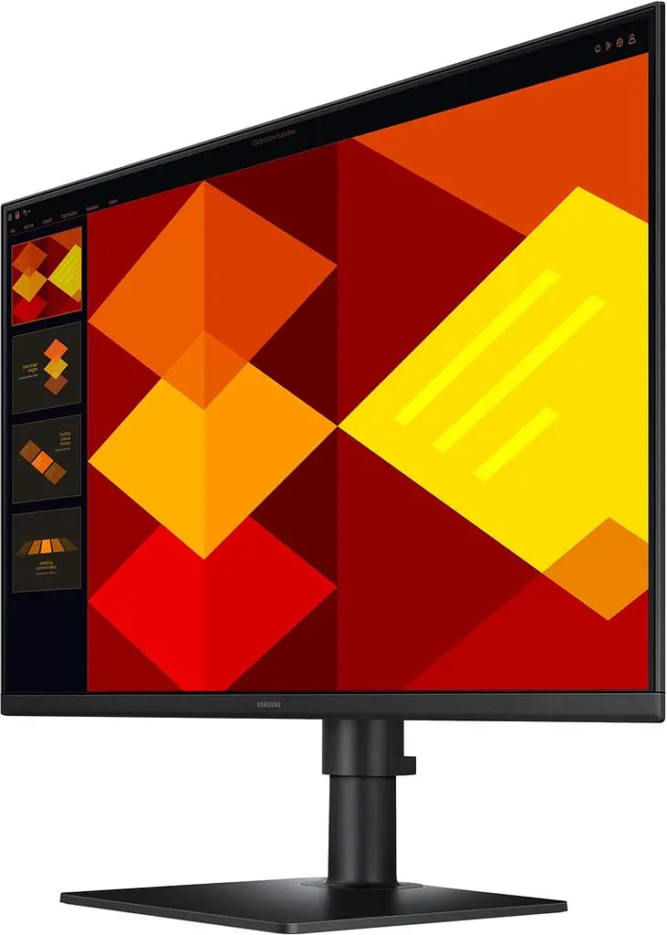 Монiтор Samsung 27" S27D400 (LS27D400GAIXUA) IPS Black 100Hz - фото 5