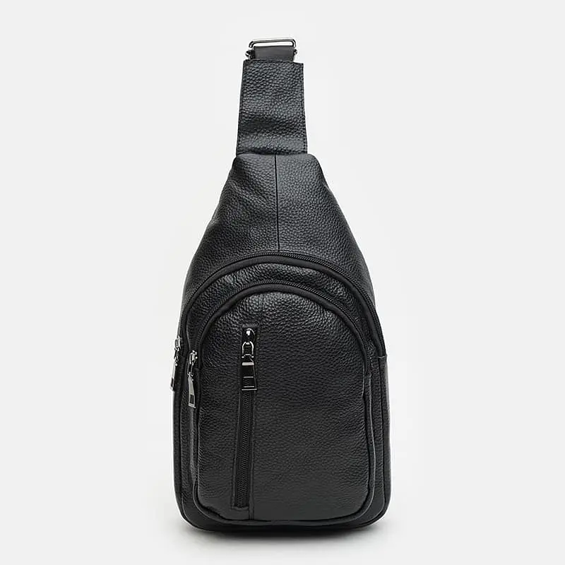 Чоловічий рюкзак Keizer K1082bl-black 31х17х6 см Чорний - фото 3