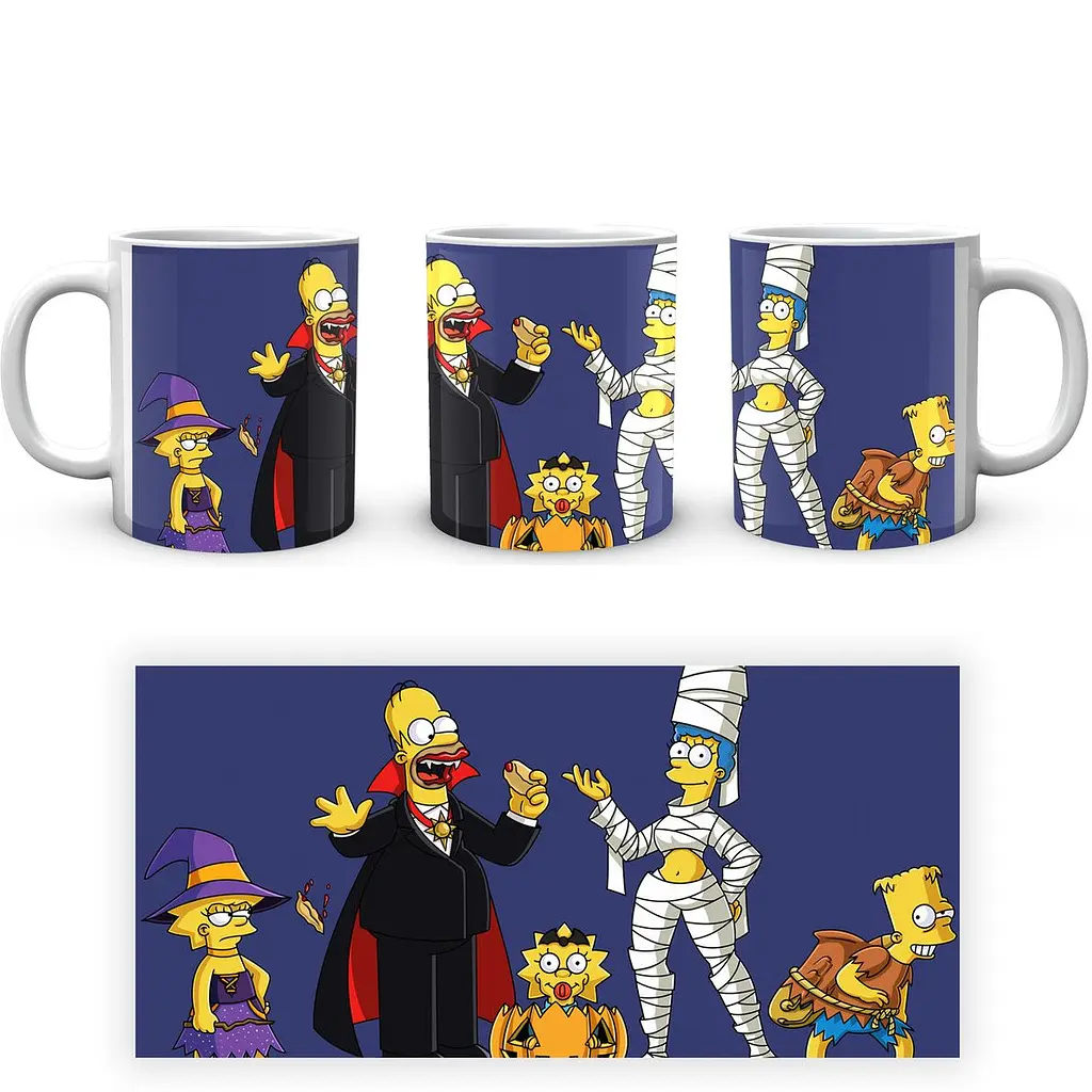 Кухоль GeekLand The Simpsons Сімпсони SMP 11 330 мл білий - фото 4