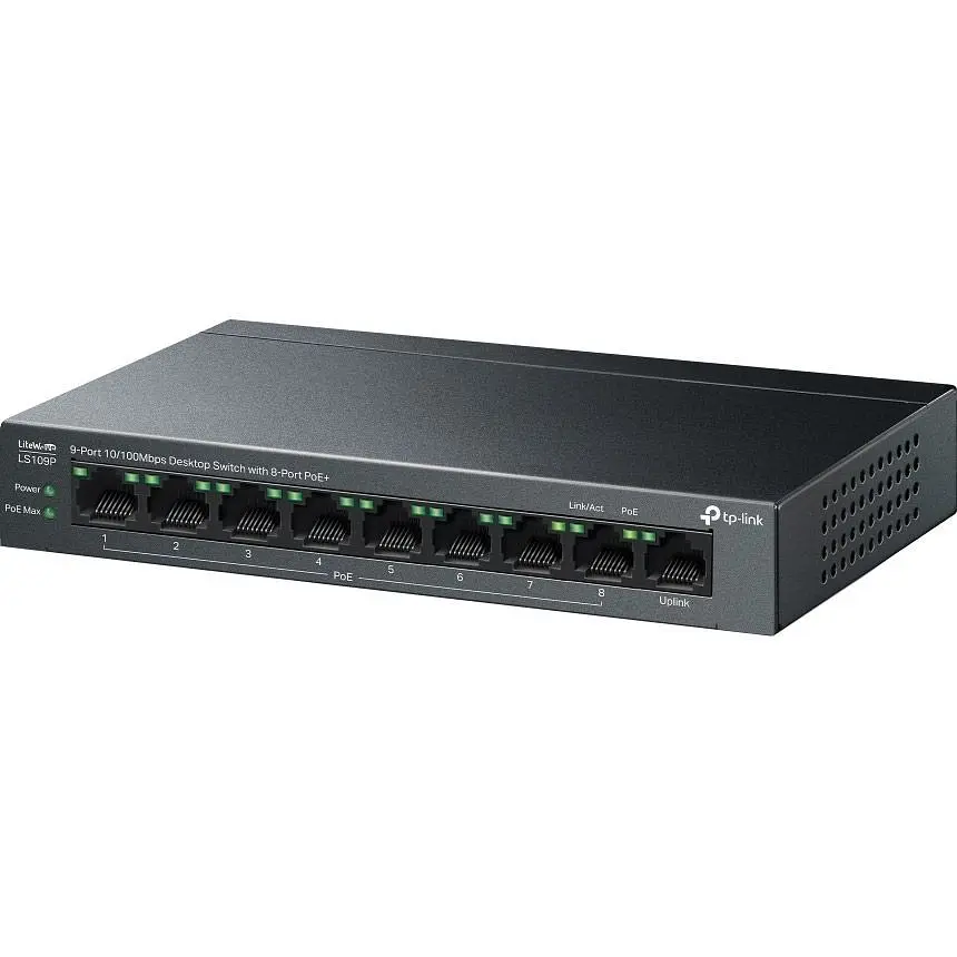 Комутатор TP-Link LS109P [162869] - фото 3