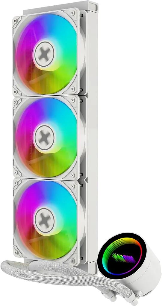 Водяне охолодження Xilence LQ Gaming 360 ARGB White (XC998) - фото 2