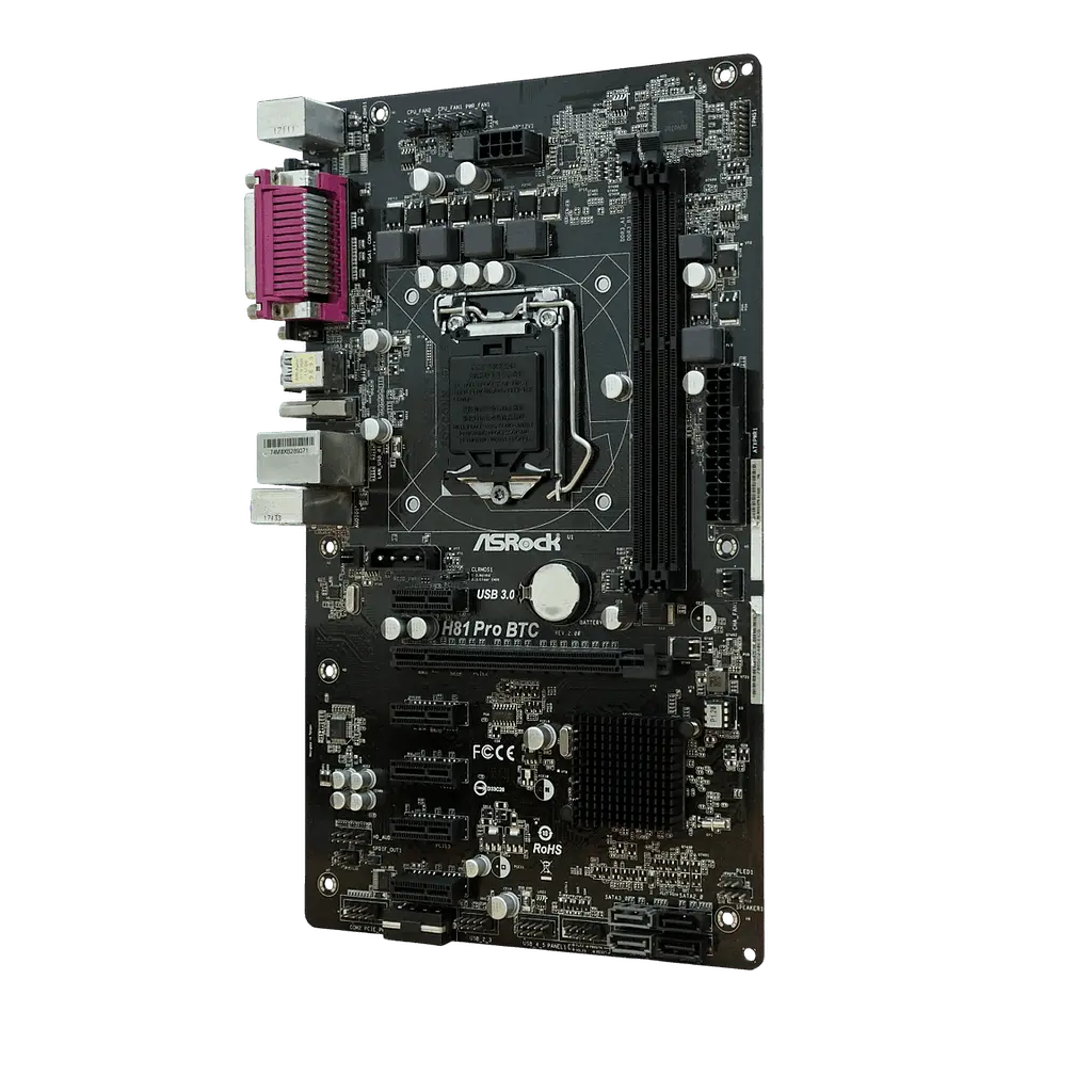 Материнська плата ASRock H81 Pro BTC LGA 1150 (H81 Pro BTC) Б/В - фото 4