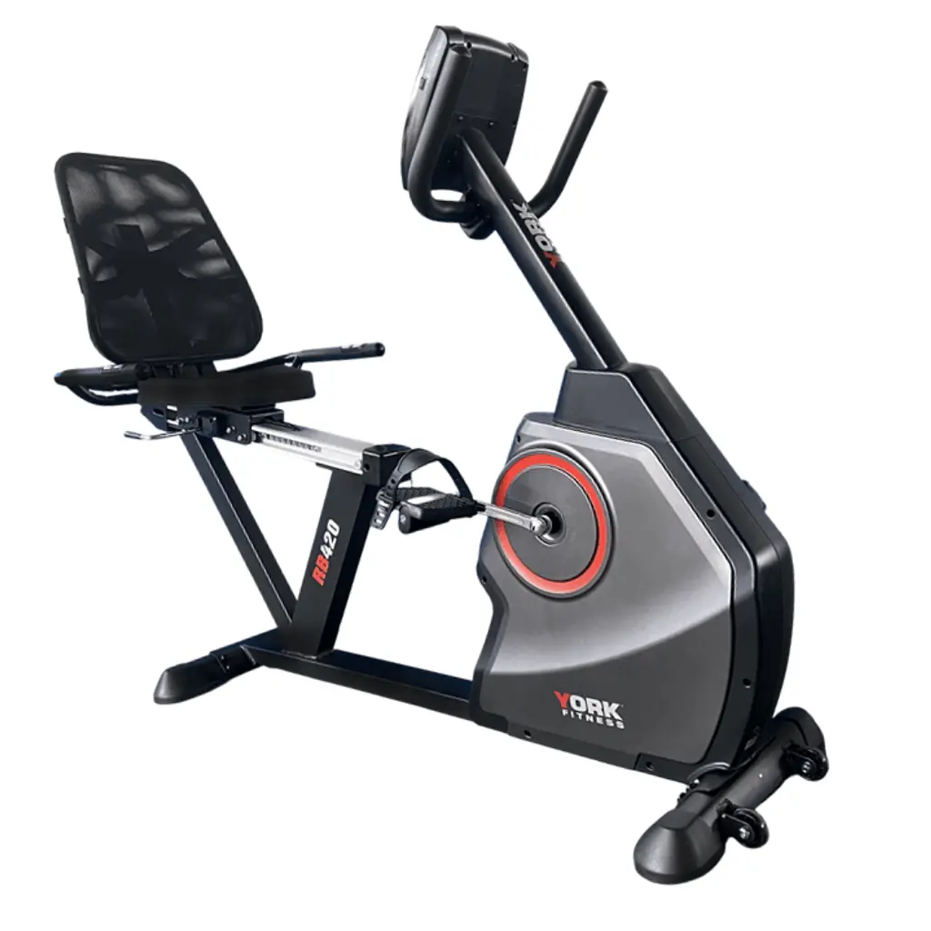 Горизонтальний велотренажер York Fitness RB420 Recumbent - фото 8
