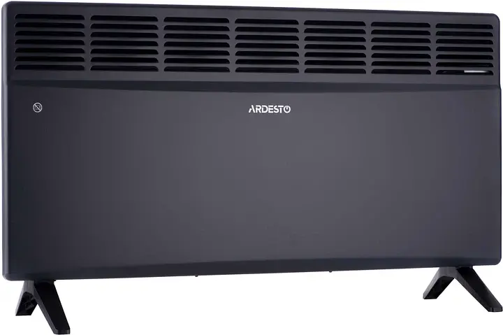 Конвектор Ardesto 2500 Вт 25 м2 антрацит матовий (CH-2500MCA) - фото 3