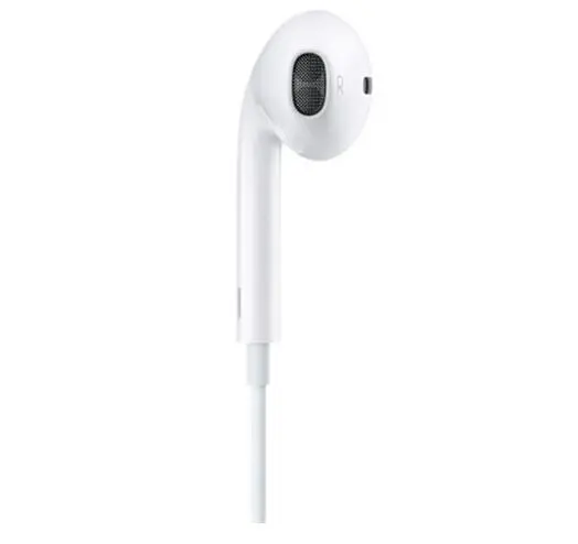 Наушники проводные Apple EarPods A1748 Lightning (MMTN2FE/A, 4R63650ZX) White - фото 3