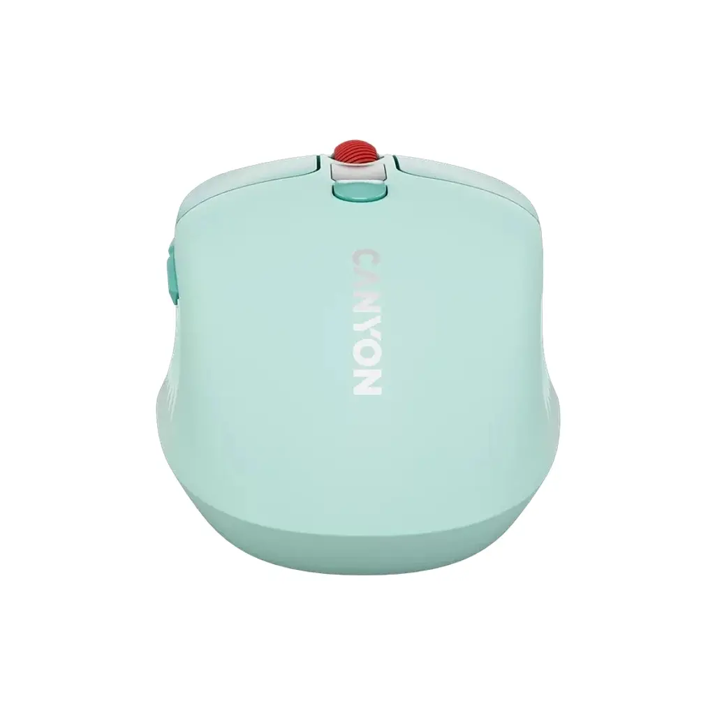 Мишка Canyon MW-26 LCD Silent Wireless/Bluetooth Green (CNS-CMSW26GR) - фото 7