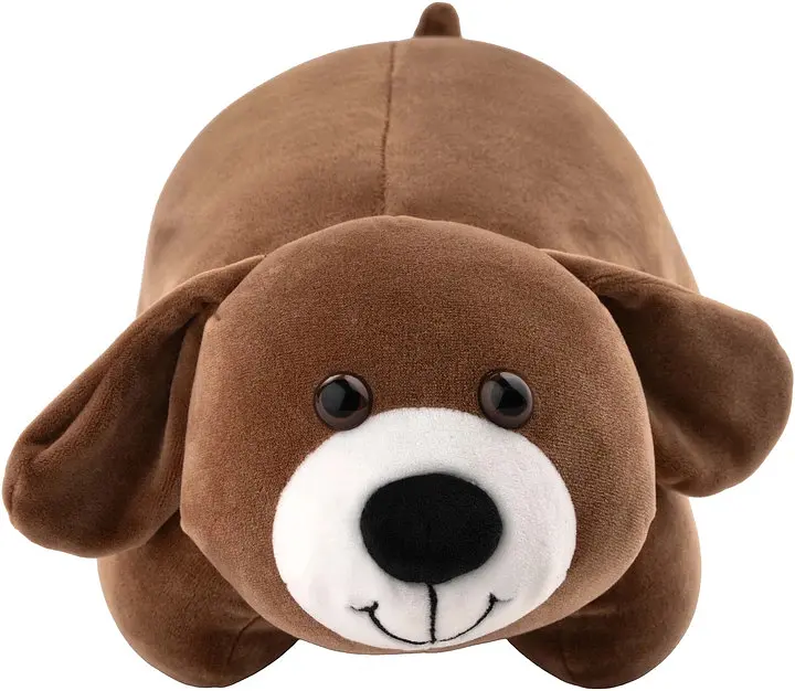 Подушка-трансформер для шиї Ardesto Travel Cute Dog ART3035NEP 30х30 см коричнева - фото 6