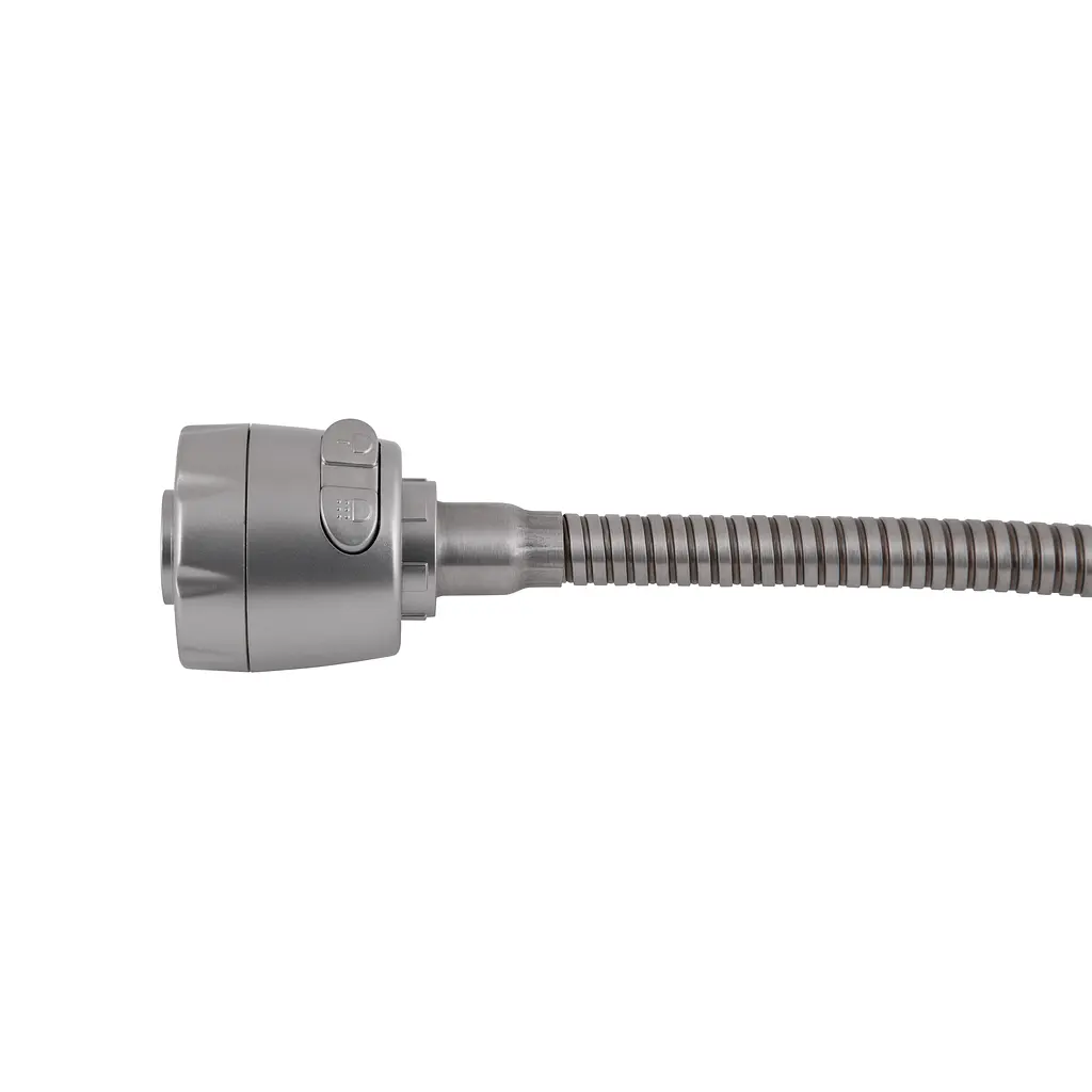 Змішувач для кухні Brinex Pure 015F41 з гнучким виливом Nickel BRIPUR015F41NKL - фото 4