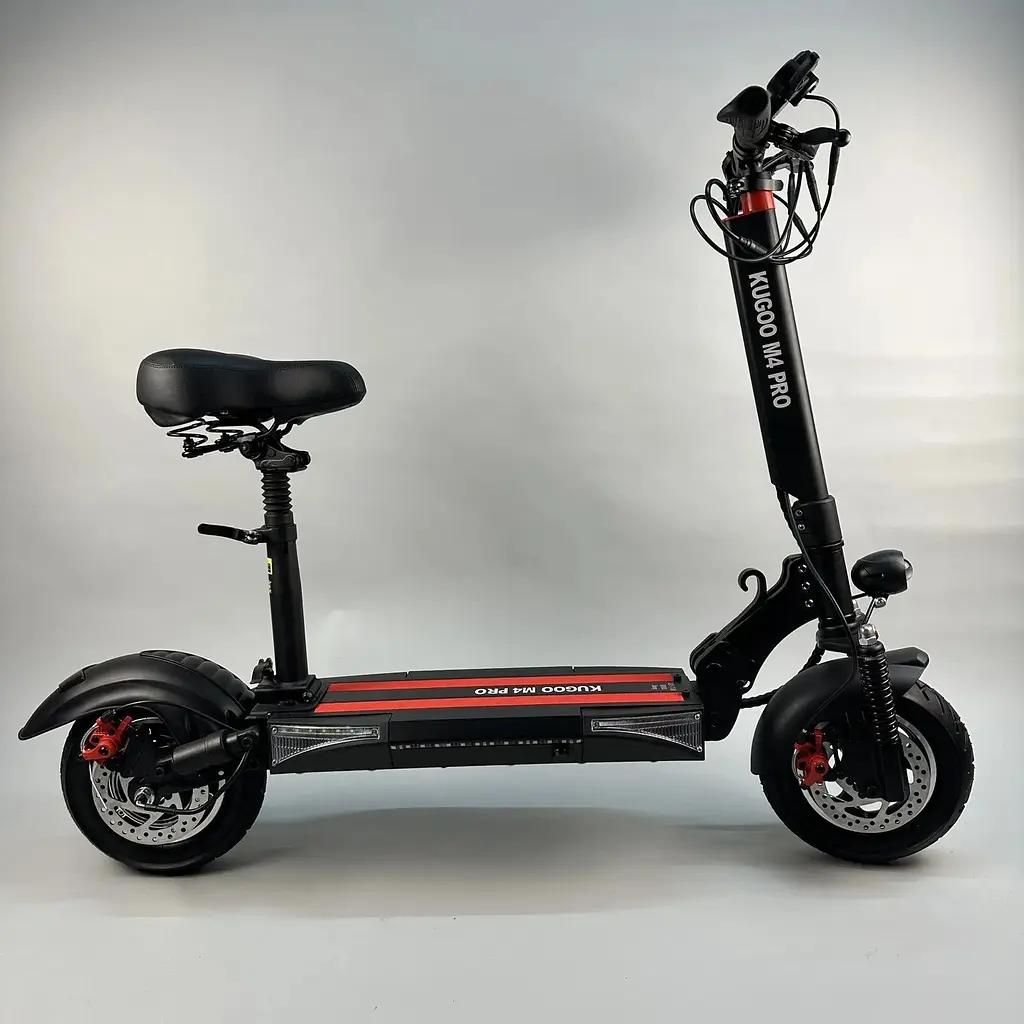 Електросамокат із сидінням Kugoo M4 Pro (1000W, 18Ah) - фото 4