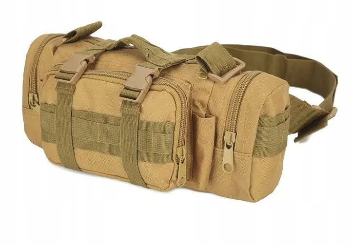 Тактична армійська чоловіча сумка Molle Combat Sachet койот - фото 3