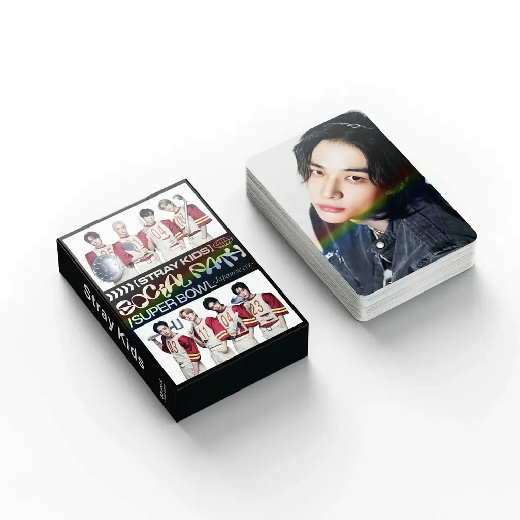 Ломо Карти Lomo Card China Stray Kids / SKZ Стрей Кідс голографічні СС C SK 13 - фото 3