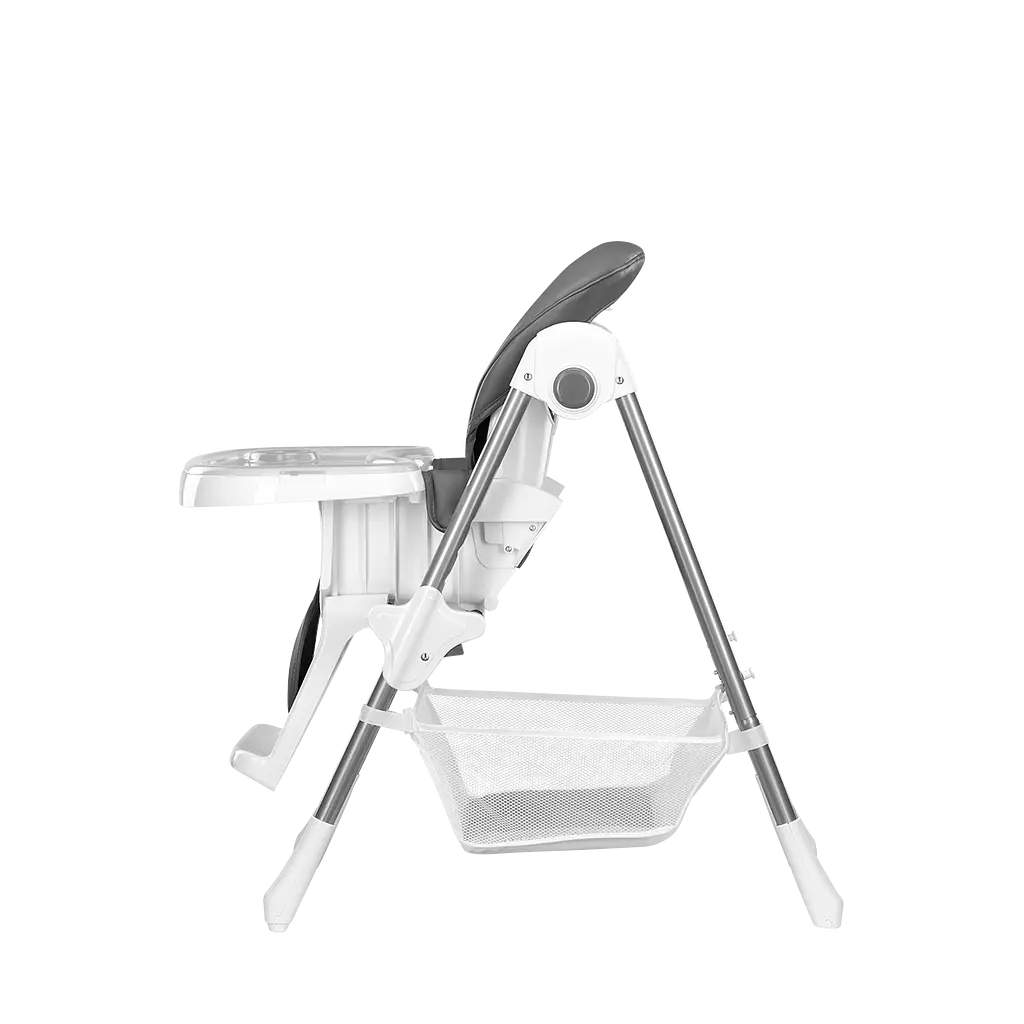 Стільчик для годування Lionelo Linn Plus сірий з білим (LO.LI02) - фото 7