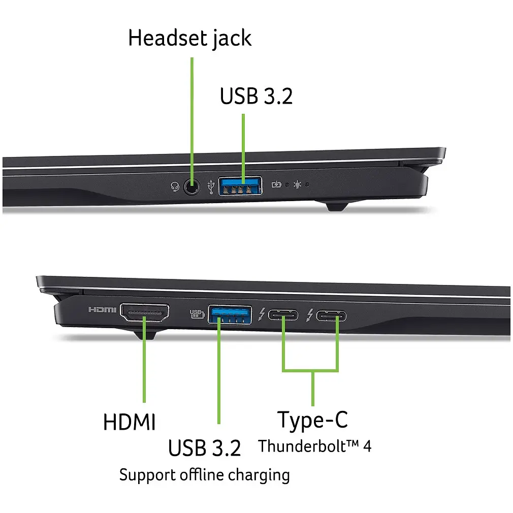 Ноутбук Acer Swift 16 AI SF16-51-737T Ultra 7 258V la 48GHz, 32GB LPDDR5X, 1TB, Arc 140V, Windows 11 - фото 14