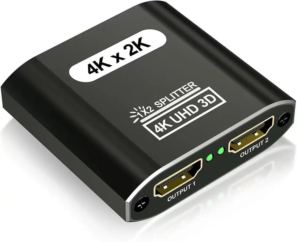 HDMI спліттер 1 вхід / 2 виходи з підтримкою 4K
