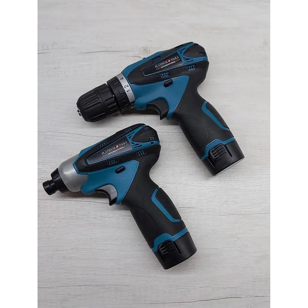 Набор Platinum Tools CB1080T 18V, 2 шуруповерта с насадками в кейсе - фото 8