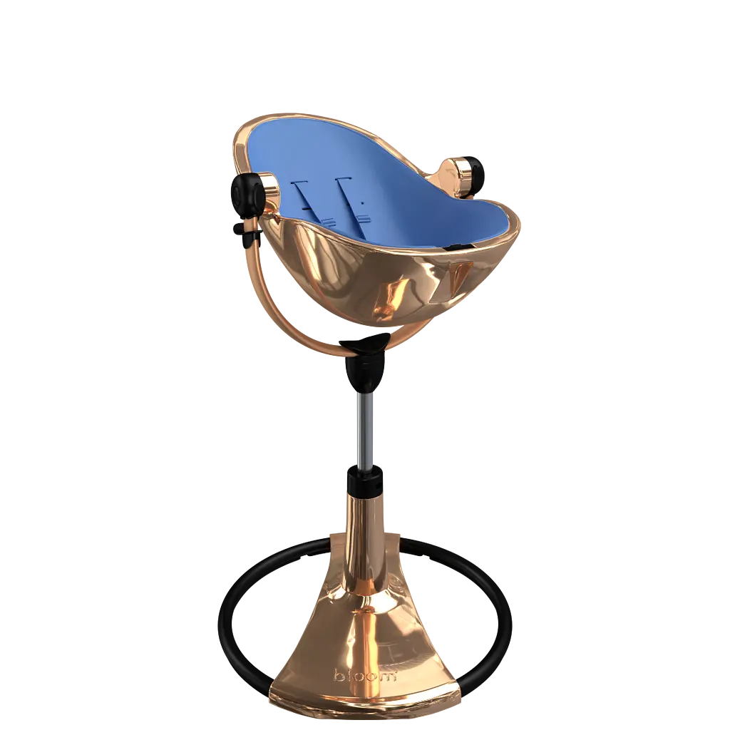 Стульчик для кормления Bloom Fresco Rose gold/Riviera blue (U10515-GRB\E10540-RBL) - фото 6
