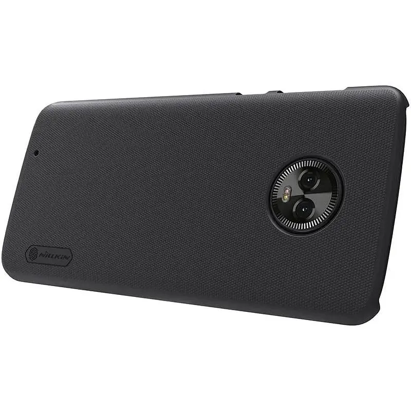 Чохол-накладка Nillkin Super Frosted Shield Motorola Moto G6 Black - фото 6