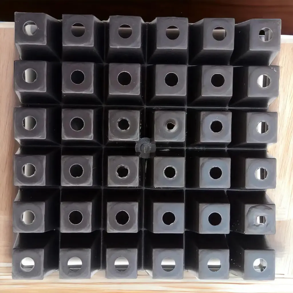Касета для розсади на 36 комірок 19.5 × 19.5 × 4.5 см Чорний 88090 - фото 6