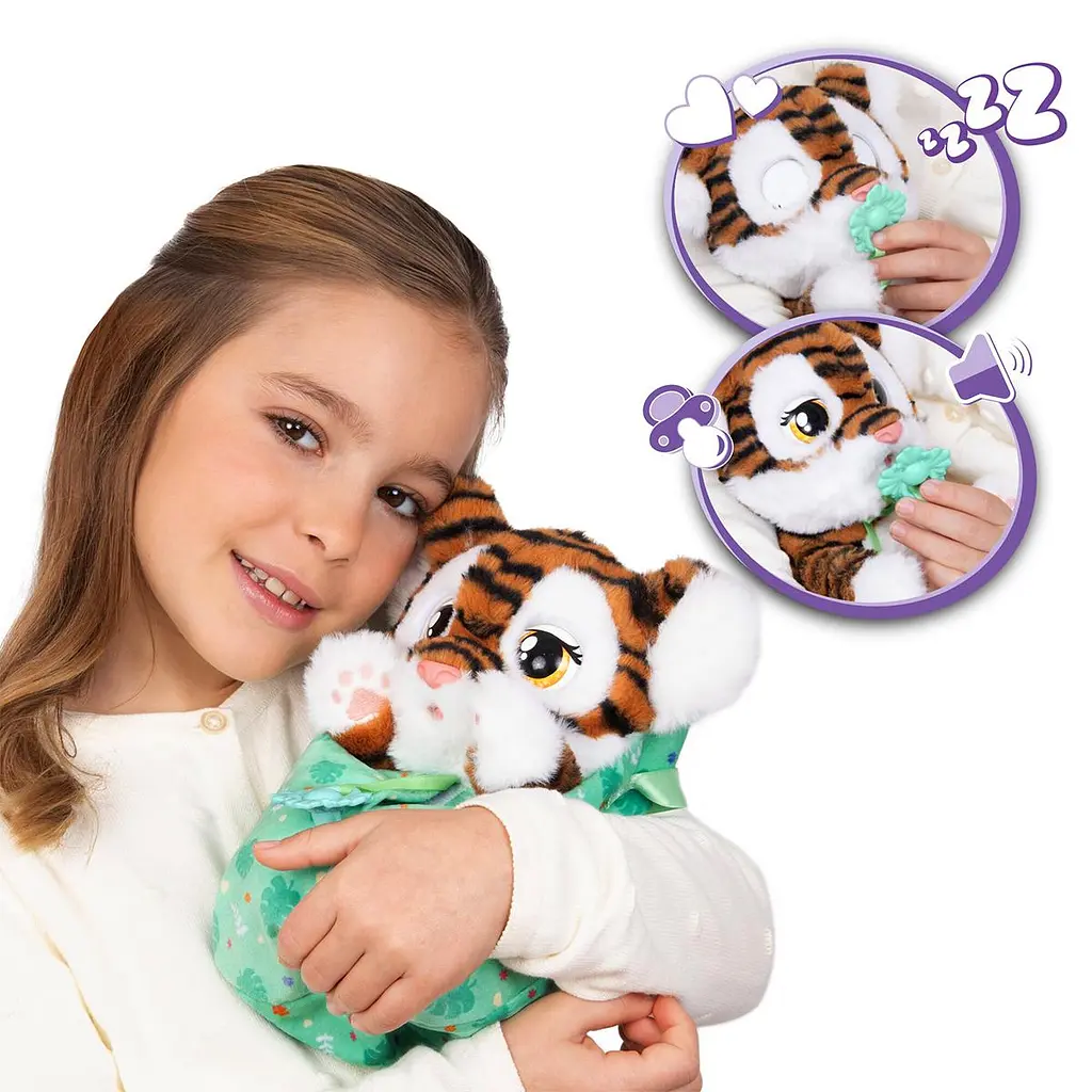Інтерактивна іграшка BABY PAWS W3 – ТИГРЕНЯ (з аксес.) Baby Paws 927650IM - фото 9