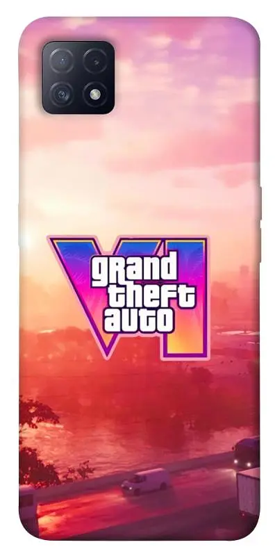 TPU чохол Demsky GTA VI Vice City для Oppo A72 5G / A73 5G