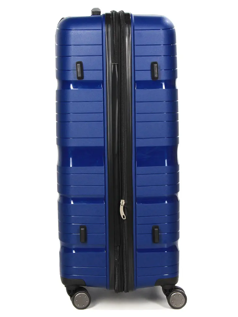 Валіза велика L поліпропілен Worldline Airtex 283 74,5×49×32см 120л Темно-синій - фото 7