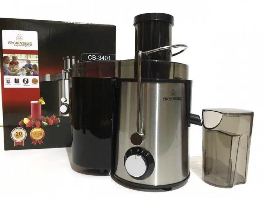 Соковитискач електричний Crownberg CB-3401 - фото 3