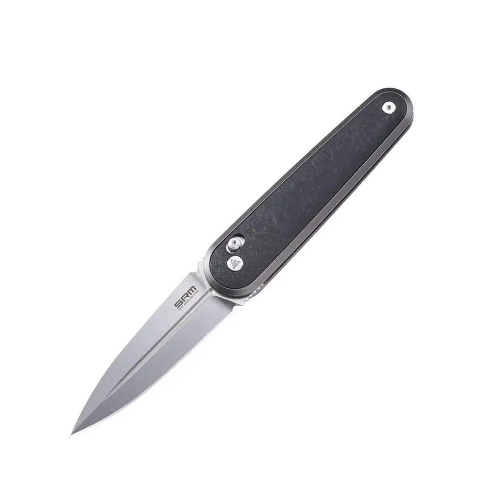 Ніж складаний кишеньковий SRM Twin 251MB-GB (7.6 см) N690 / G10 чорний
