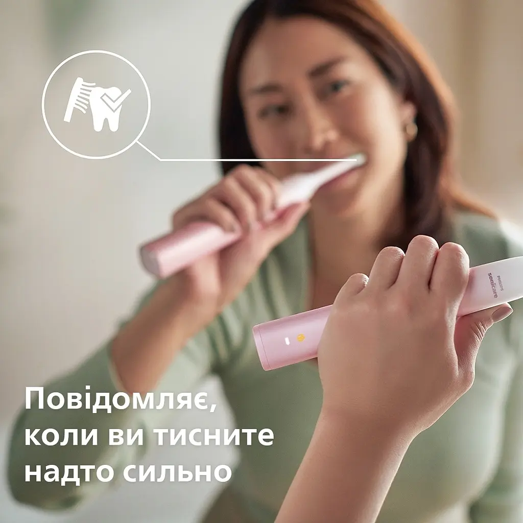 Электрическая зубная щетка Philips Sonicare DiamondClean 9000 Series розовая (HX9911/84) - фото 6
