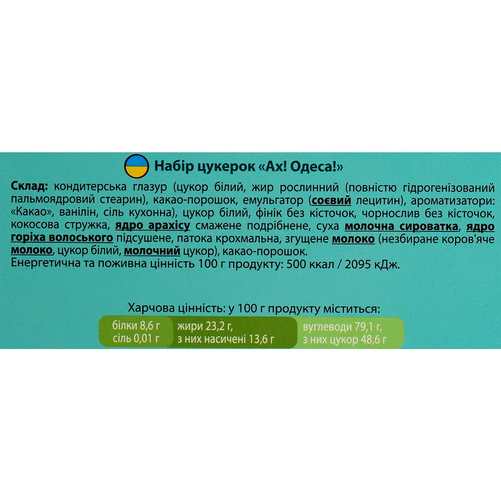 Набір цукерок Аметист Плюс "Ах, Одеса" 500 г - фото 4