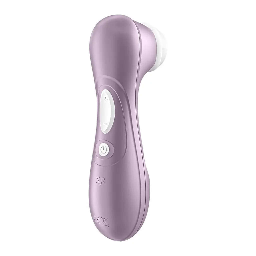 Вакуумний кліторальний стимулятор з вібрацією Satisfyer Pro 2 фіолетовий - фото 4