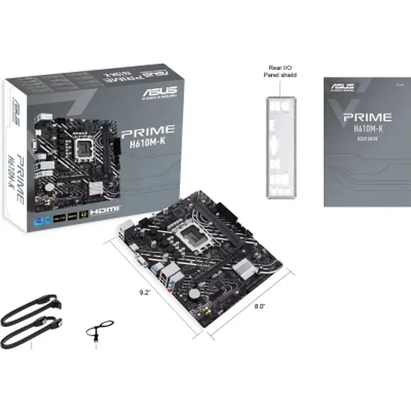 Материнська плата ASUS PRIME H610M-K - фото 7
