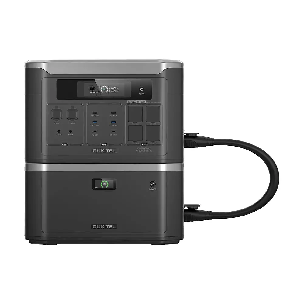 Додаткова батарея OUKITEL B2000L 2048Wh для портативної зарядної станції BP3000E (42-00281) - фото 3
