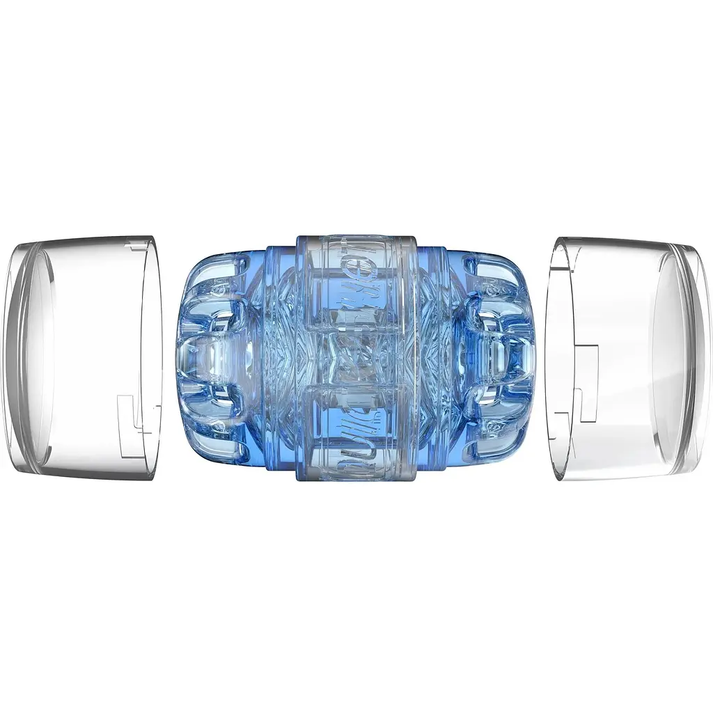 Мастурбатор Fleshlight Quickshot Turbo Blue Ice - фото 5