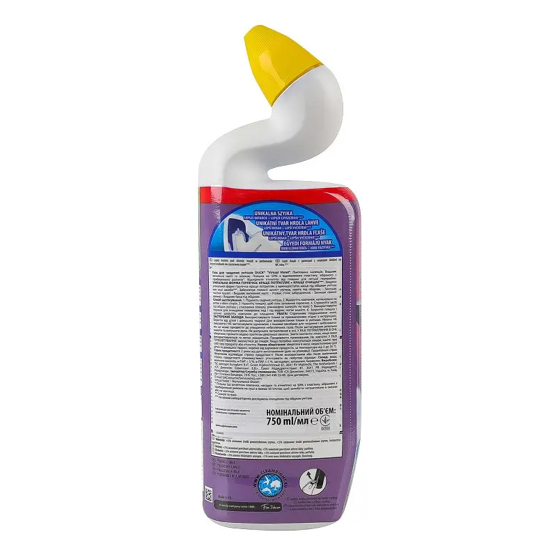 Гель для чищення унітазів Duck Virtual Violet 750 мл - фото 2