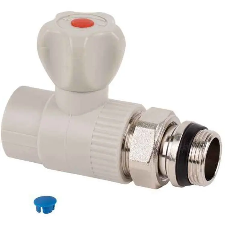 Кран PPR радіат. Прямий Thermo Alliance 3/4" 25мм 25×3/4"З для радіаторів (DSW429)