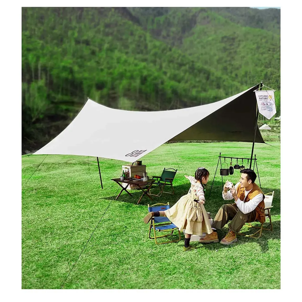 Тент / Навіс для кемпінга Youpin 8H Outdoor Camping Butterfly Vinil Sunscreen Tent (520x436,3x240) (3273923) - фото 4
