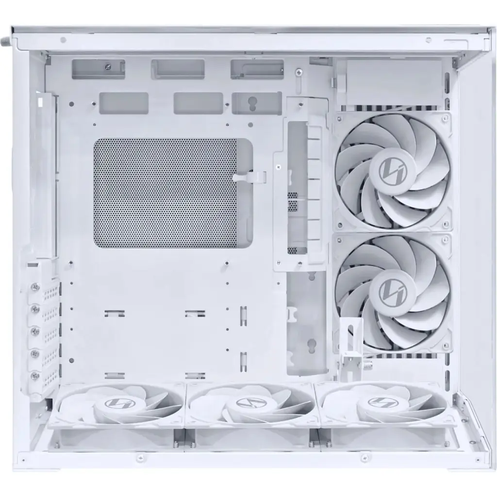 Корпус для ПК Lian Li O11 Dynamic Mini V2 Flow, White (G99.O11DMIV2FW.00) - фото 4