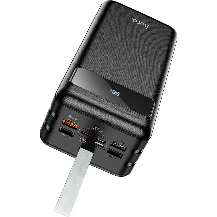 Внешний аккумулятор Hoco J86B Electric 60000mAh 22.5W Black (771742) [101157] - фото 4