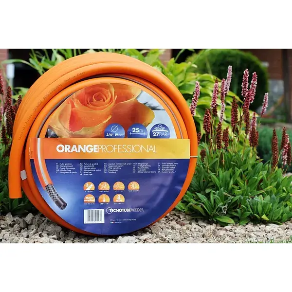 Шланг Tecnotubi Orange Professional диаметр 5/8 дюйма длина 50 м (OR 5/8 50) - фото 2